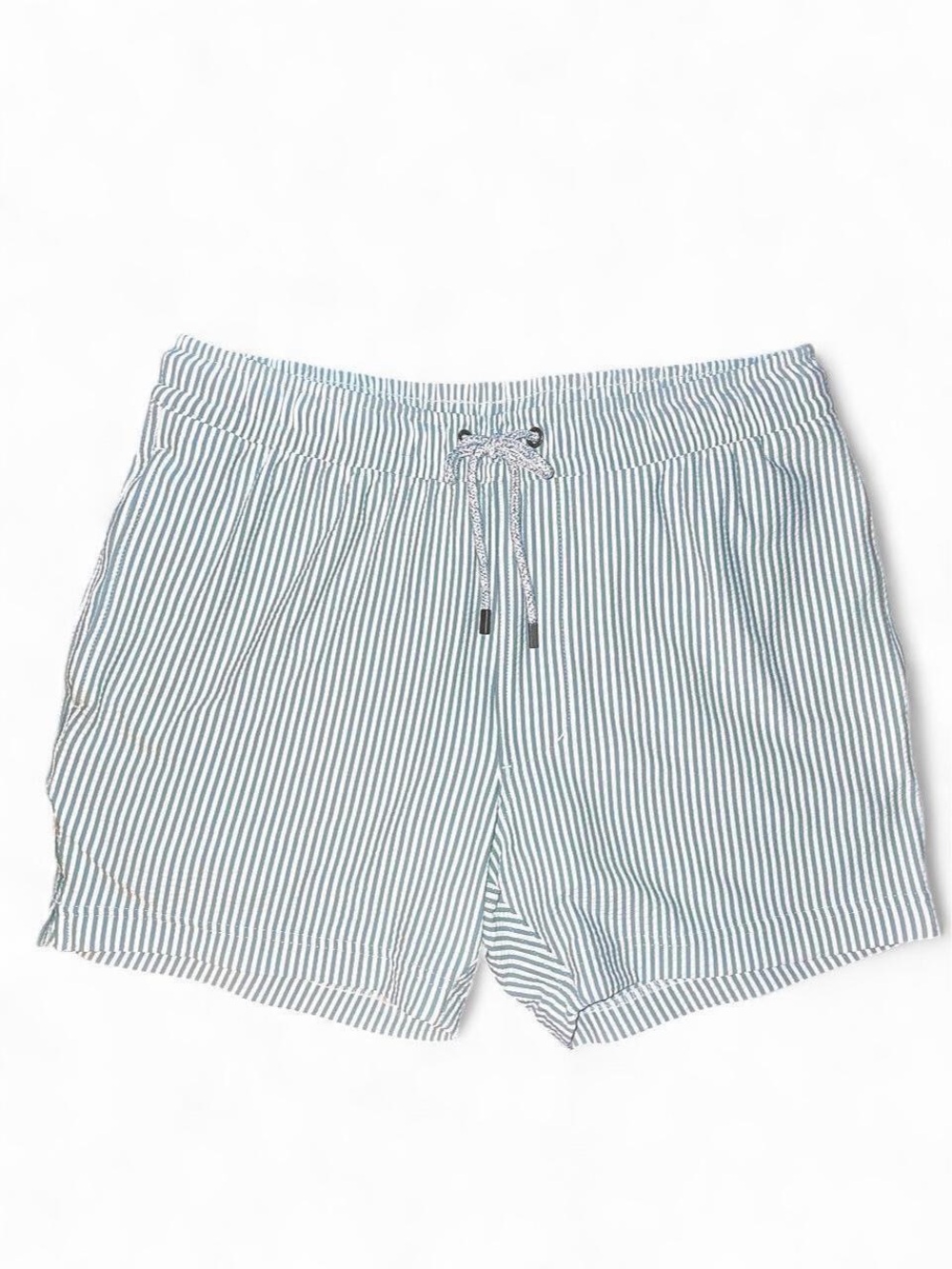 surf style Men's Mint & White Swim Trunks